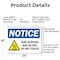 Signmission Hot Surface Sign, 18 in H x 24 in W, Aluminum, Tank Surface May Be Hot Do Not Touch OS-2PACK-NS-A-1824-L-18525 - alternate 5